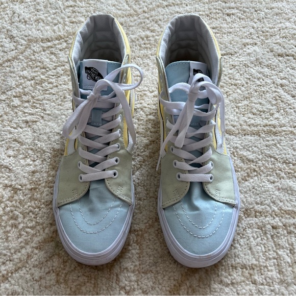 Vans Sk8-Hi Pastel Block Sneakers - Picture 2 of 7